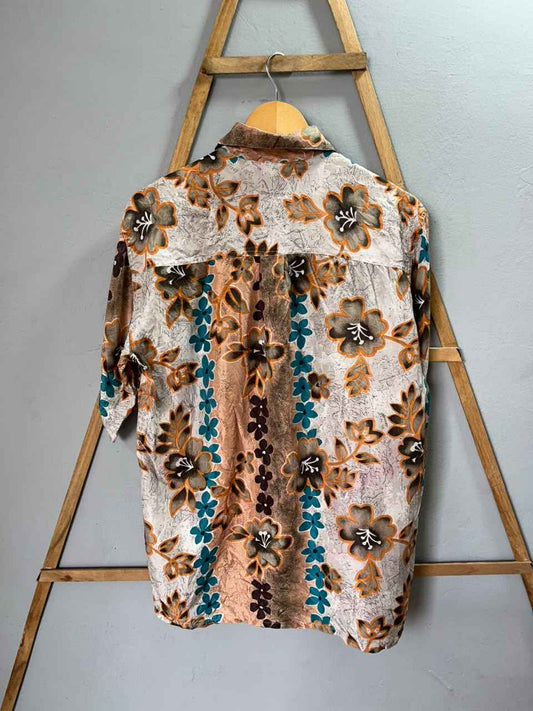 Montage tropics Shirts | Full Sleeves |Korean-Inspired Oversized Fit | Lightweight Summer Wear | Men Women | Online Shopping