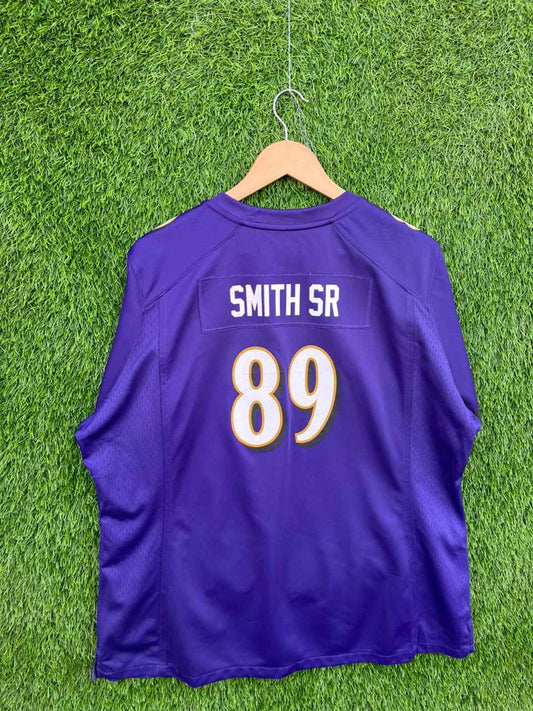 NFL RAVENS SMITH SR 89 Jersey |Vintage Oversized Streetwear | Men Women | Online Shopping