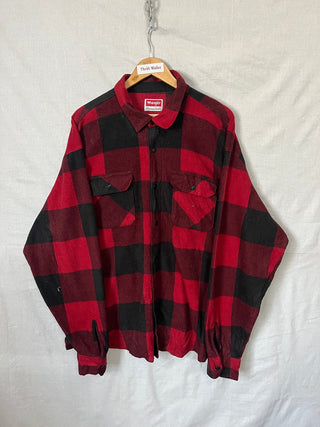 Flannel Shirt Vintage Streetwear Wrangler