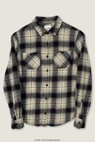 Flannel Shirt Vintage Streetwear Sonoma