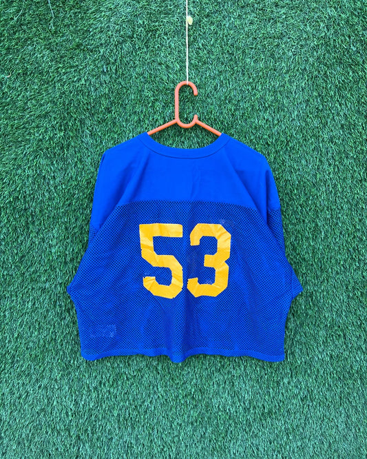 Cropped Jersey Russell Athletic 53 (Oversized Half sleeve T Shirt or jersey unisex)