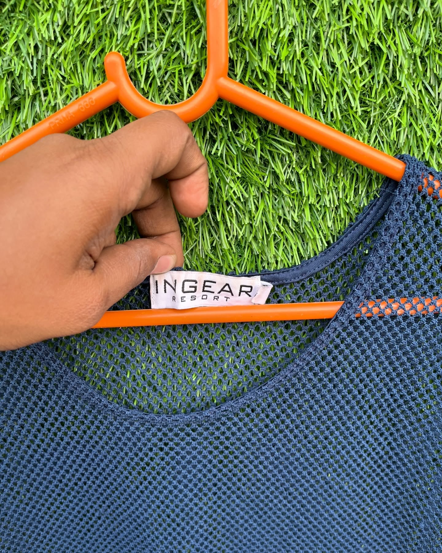 Ingear One piece Mesh material (Oversized Half sleeve T Shirt or jersey unisex)