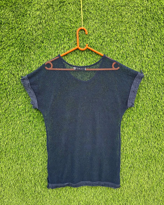 Ingear One piece Mesh material (Oversized Half sleeve T Shirt or jersey unisex)