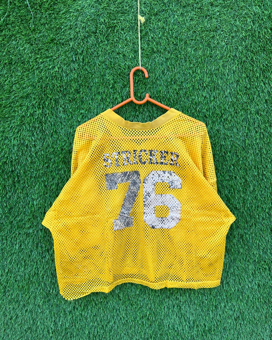 Cropped Mesh jersey Stricker 76 (Oversized Half sleeve T Shirt or jersey unisex)