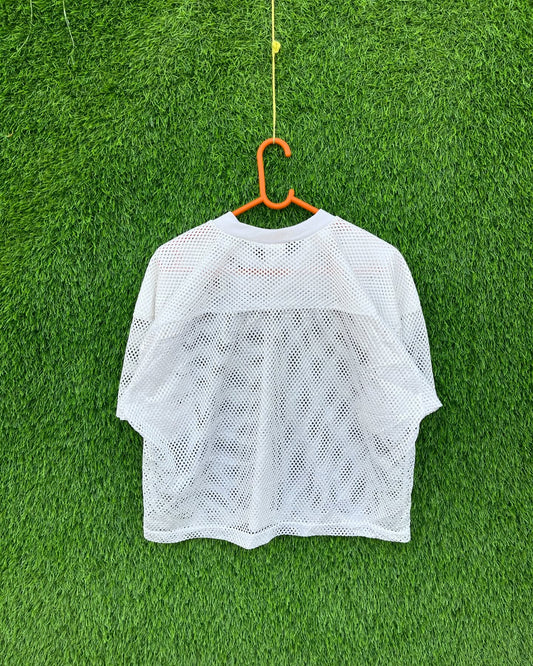 Cropped Mesh jersey wilson youth (Oversized Half sleeve T Shirt or jersey unisex)