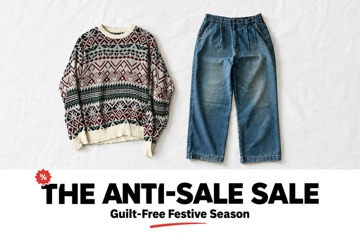 The Anti-Sale Sale — Guilt-Free Festive Season