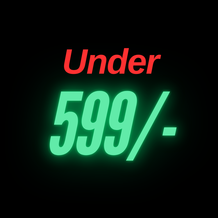 Under ₹599