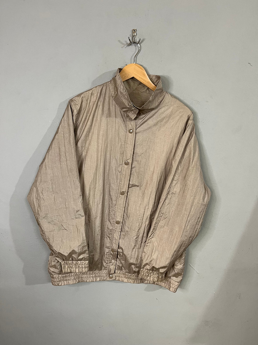 Windbreakers Retro / Throwback Streetwear Light kahki Windbreaker