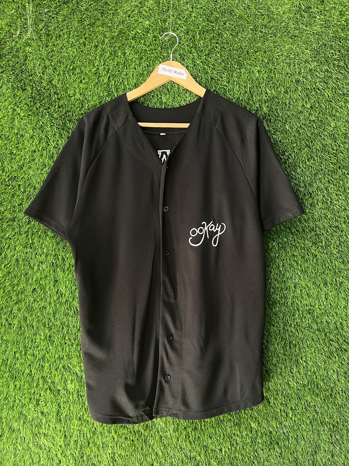 Ookay 7 MLB jersey detail