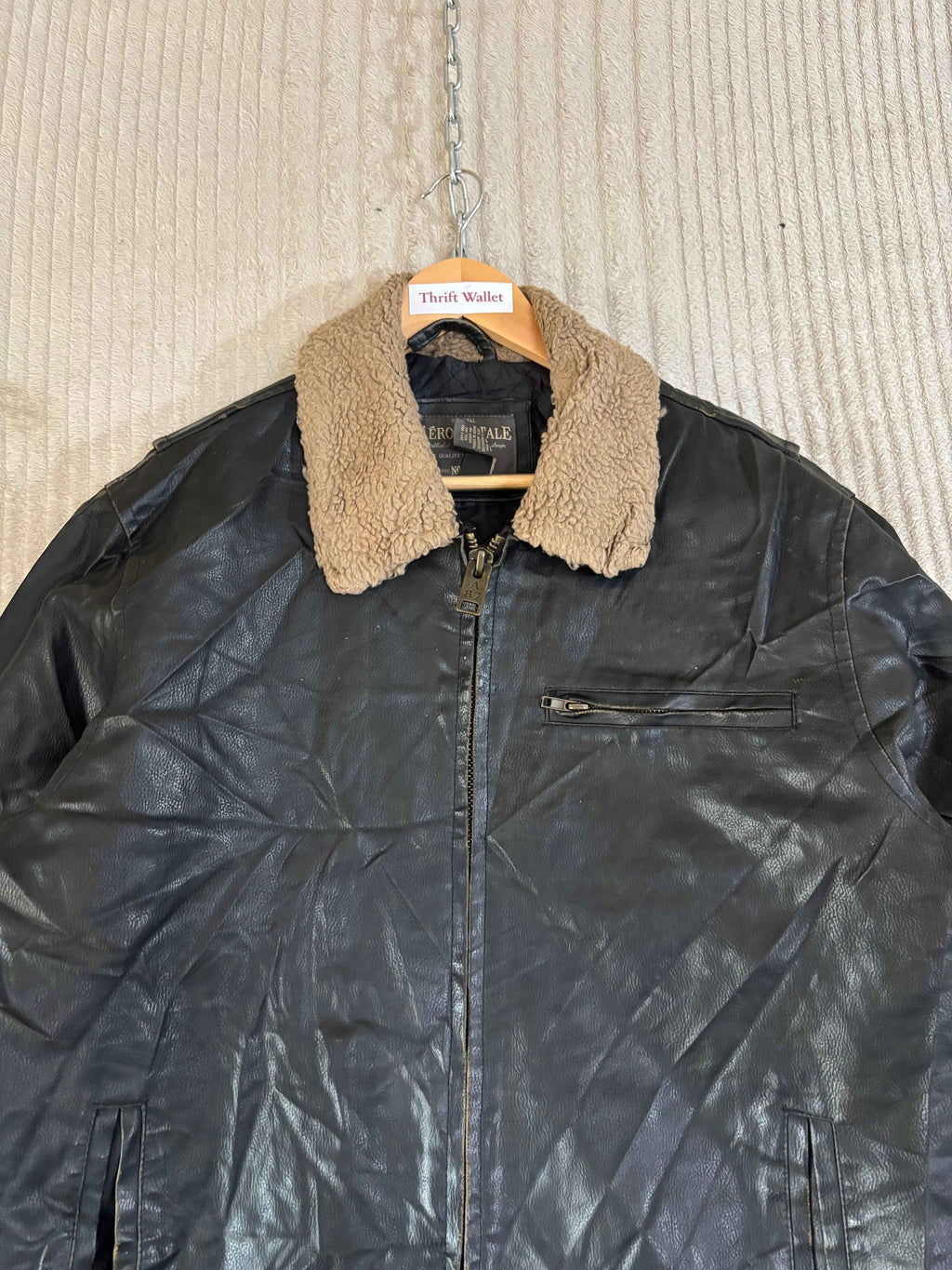 Leather Jackets Vintage Streetwear Aeropostale