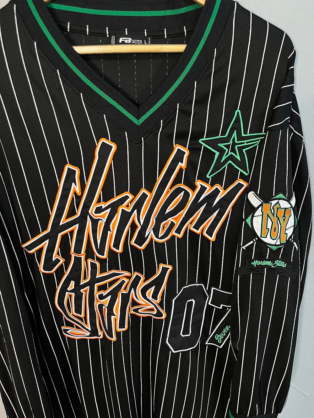 Ice Hockey Jerseys Oversized Streetwear Harlem Stars 07