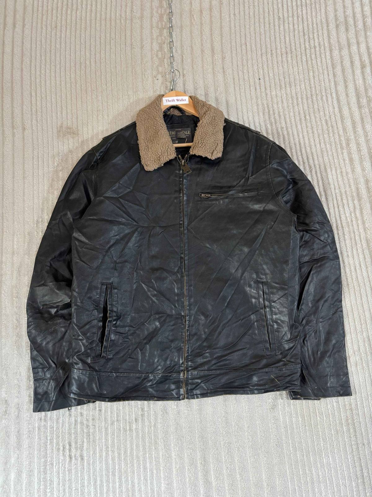 Leather Jackets Vintage Streetwear Aeropostale