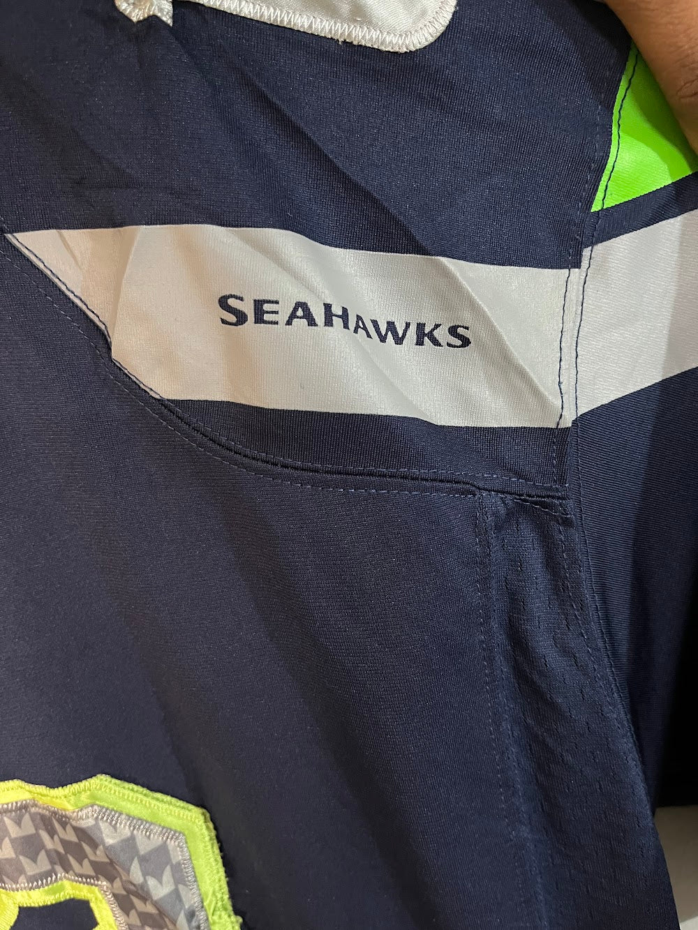 Half Sleeve Jerseys Oversized Streetwear Seahawks 12