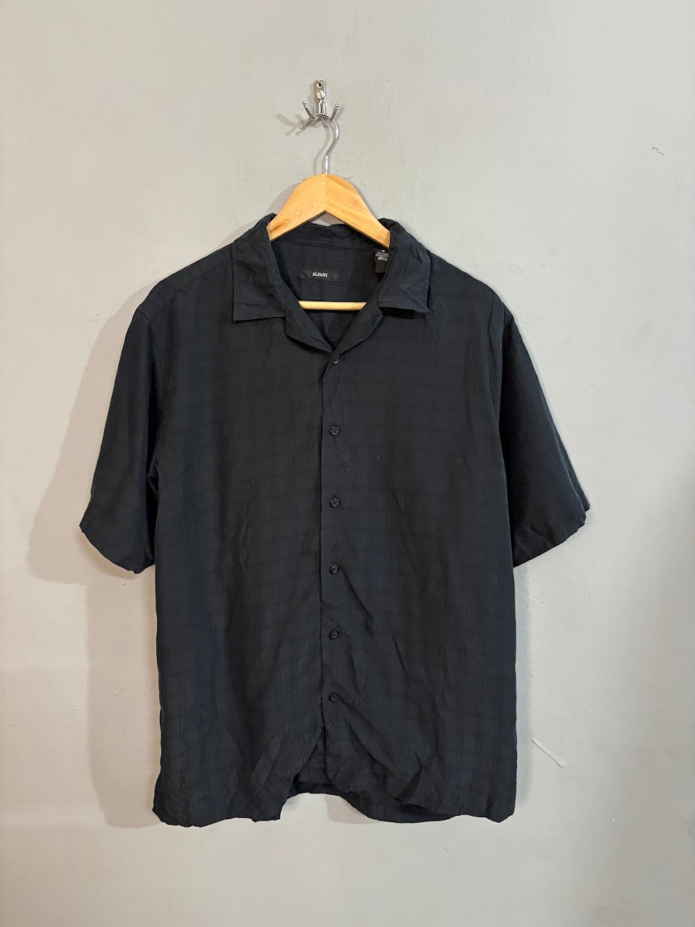 Half Sleeve Shirts Retro Distressed Alfani
