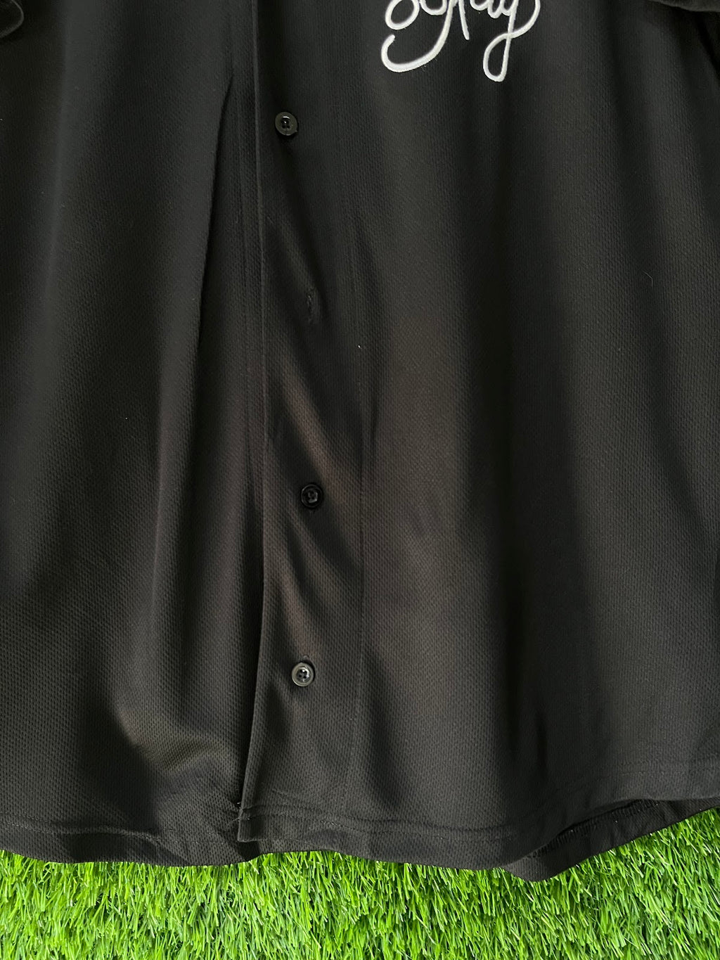 Ookay 7 MLB jersey detail