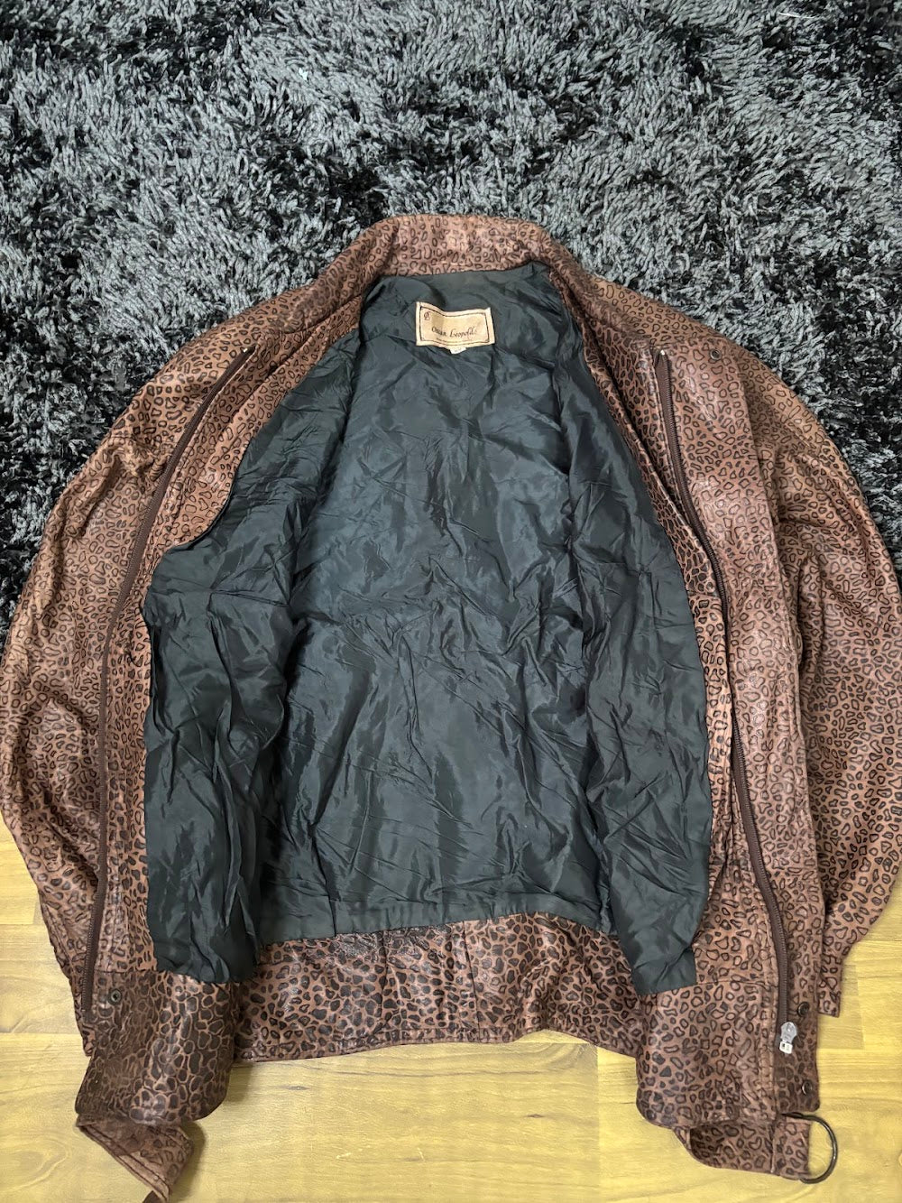 Leather Jackets Women Oversized Streetwear Oscar Leopold
