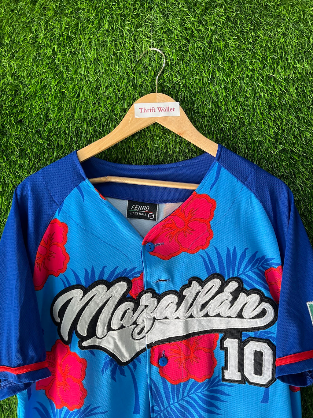Mazatlan 10 MLB jersey back