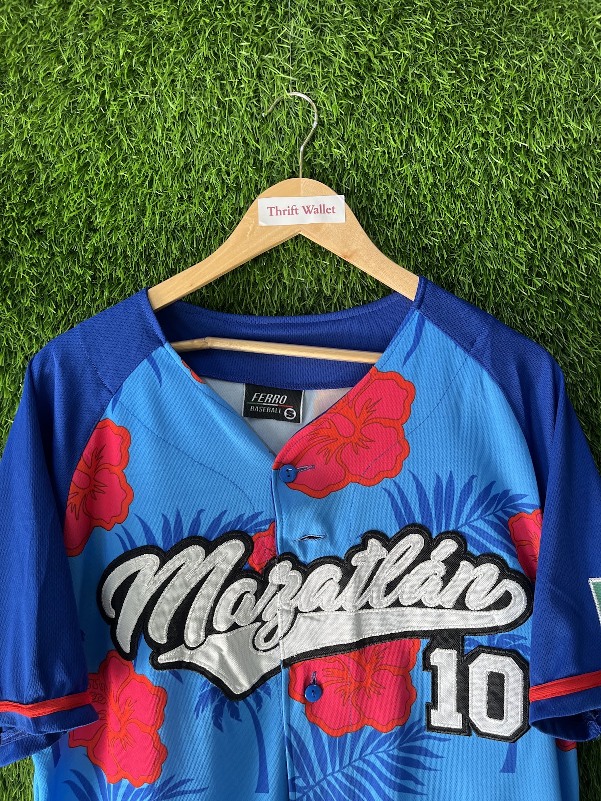Mazatlan 10 MLB jersey back