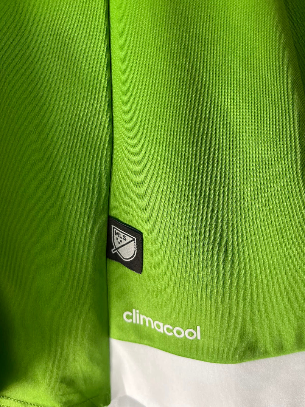 Adidas Parkland NFL jersey detail