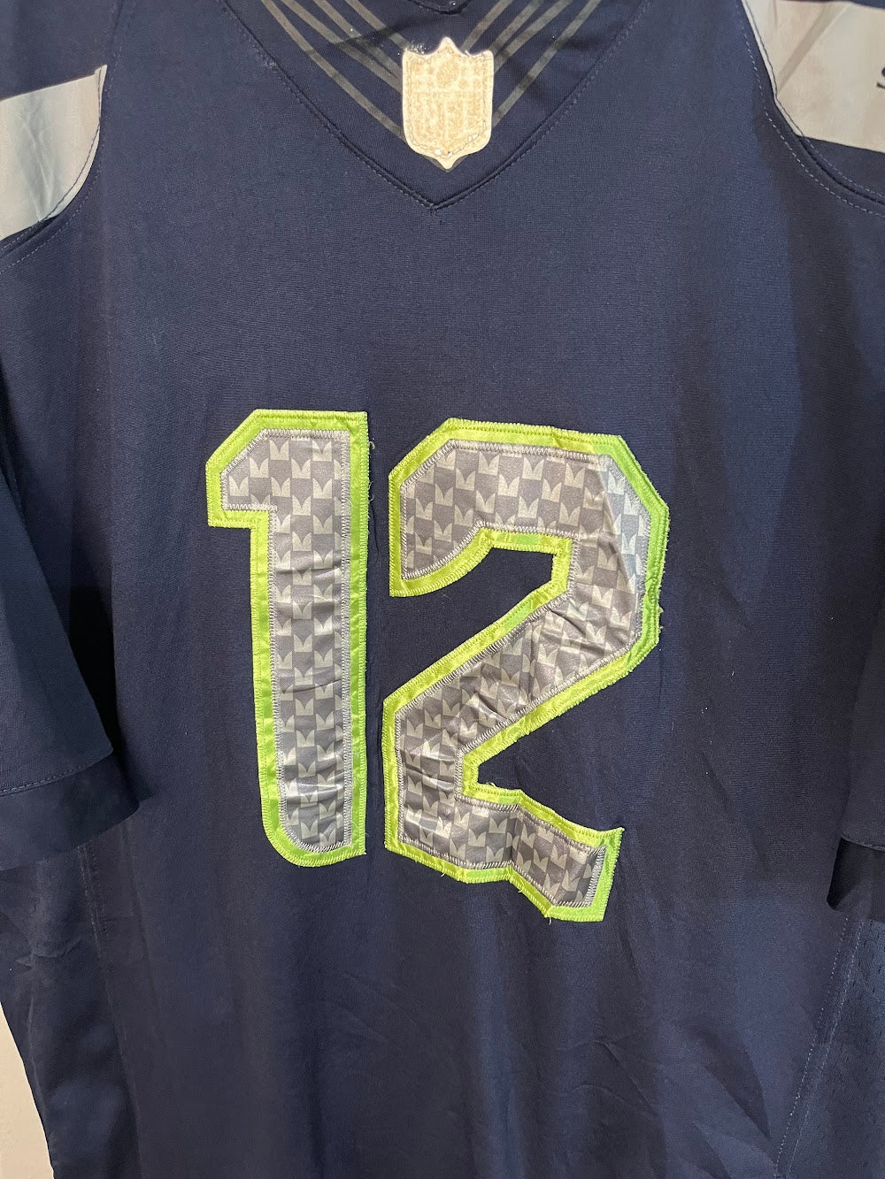 Half Sleeve Jerseys Oversized Streetwear Seahawks 12