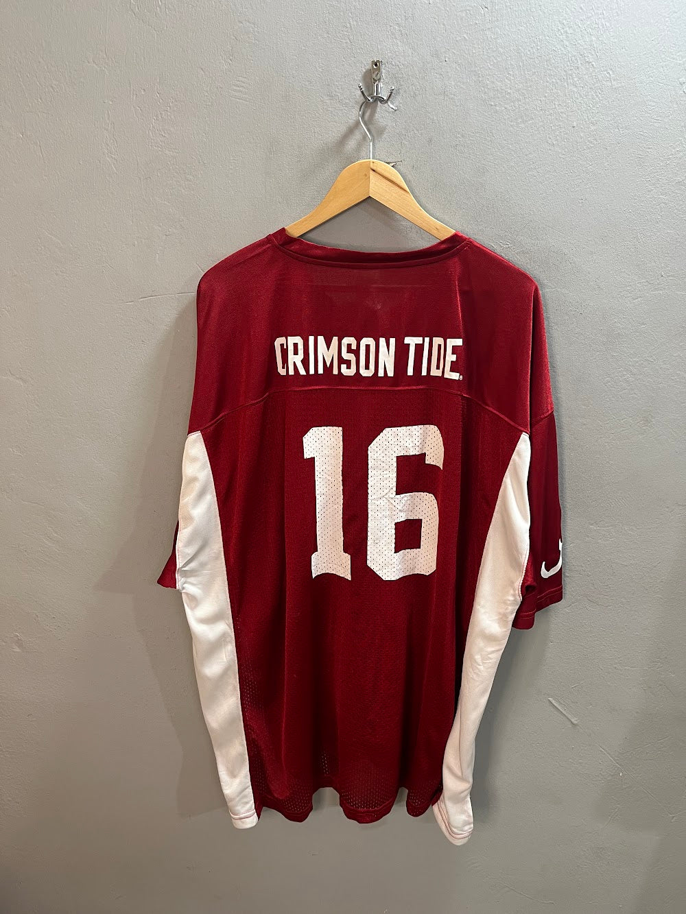 Half Sleeve Jerseys Oversized Streetwear Crimson Tide 16