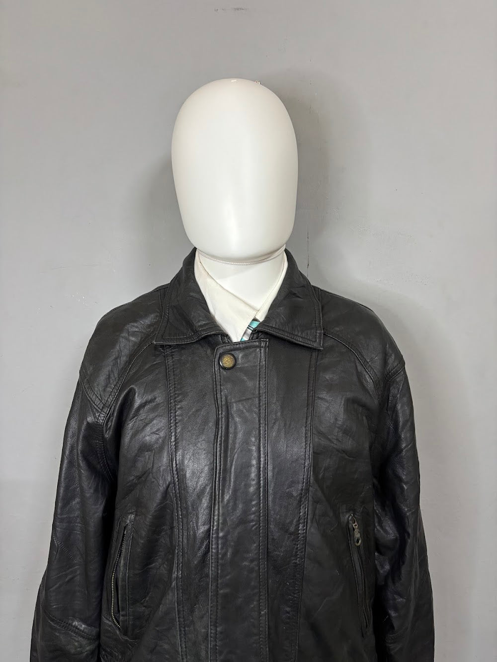 Leather Jackets Vintage Streetwear Echt Leder
