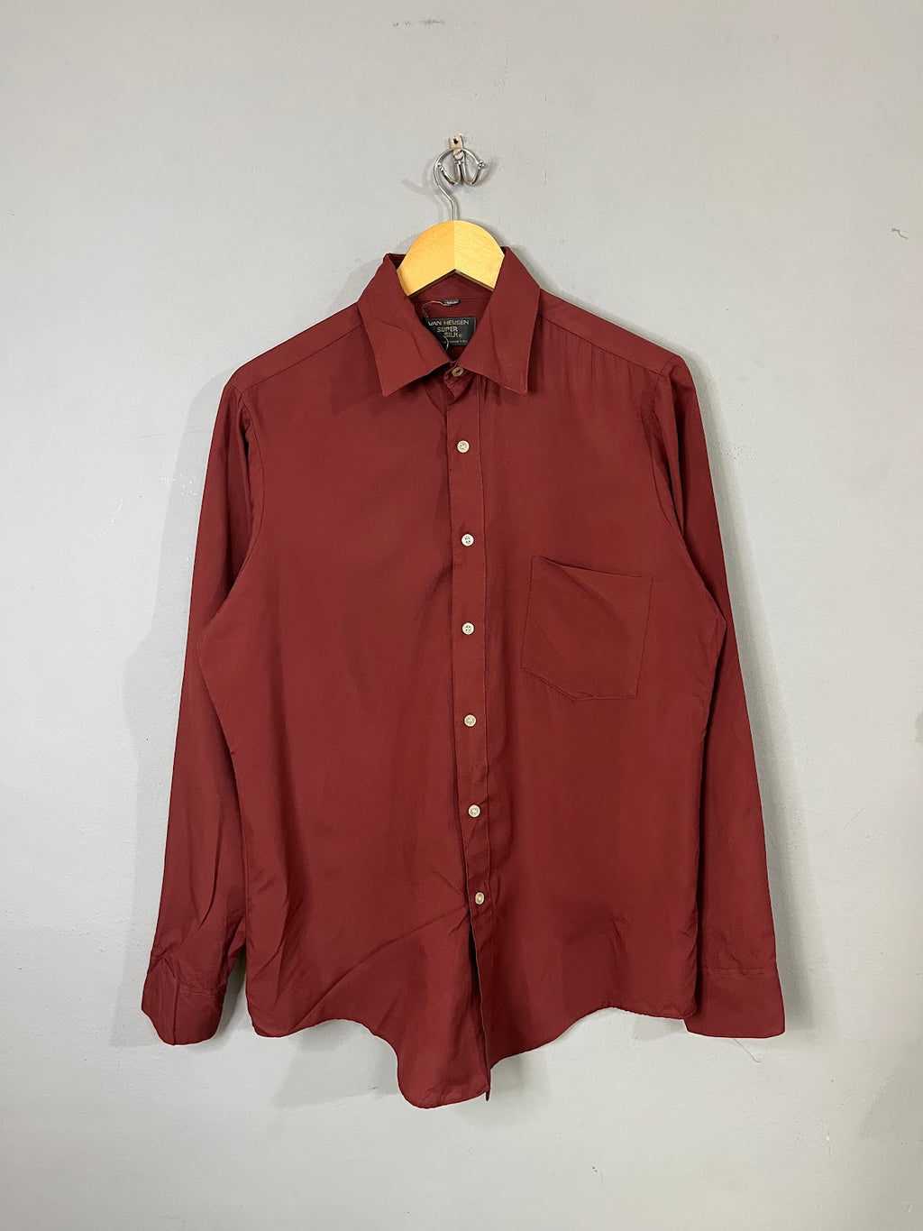 Full Sleeve Shirts Vintage Limited Edition Van Huesen Super silk