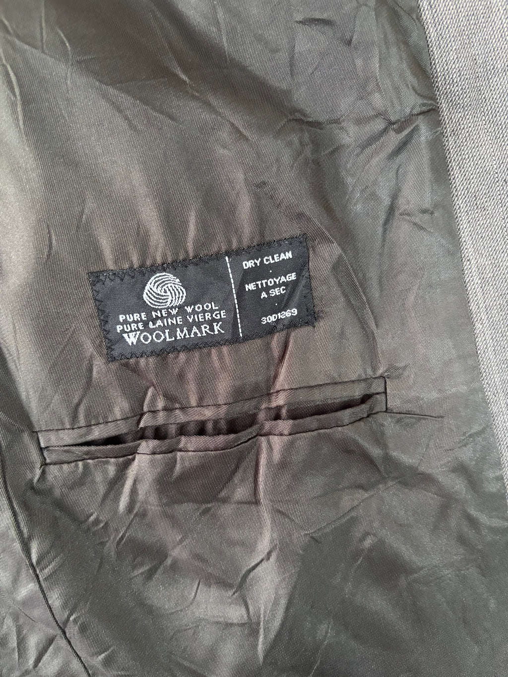 Blazer Vintage Streetwear Oversized - Wool Mark