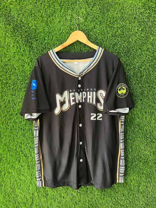 Baseball Jerseys Vintage Streetwear - Memphis 22