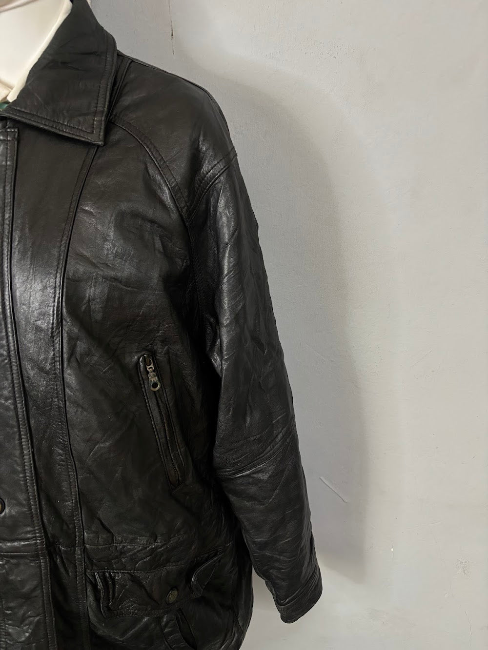 Leather Jackets Vintage Streetwear Echt Leder