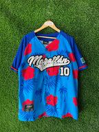 Mazatlan 10 MLB jersey detail