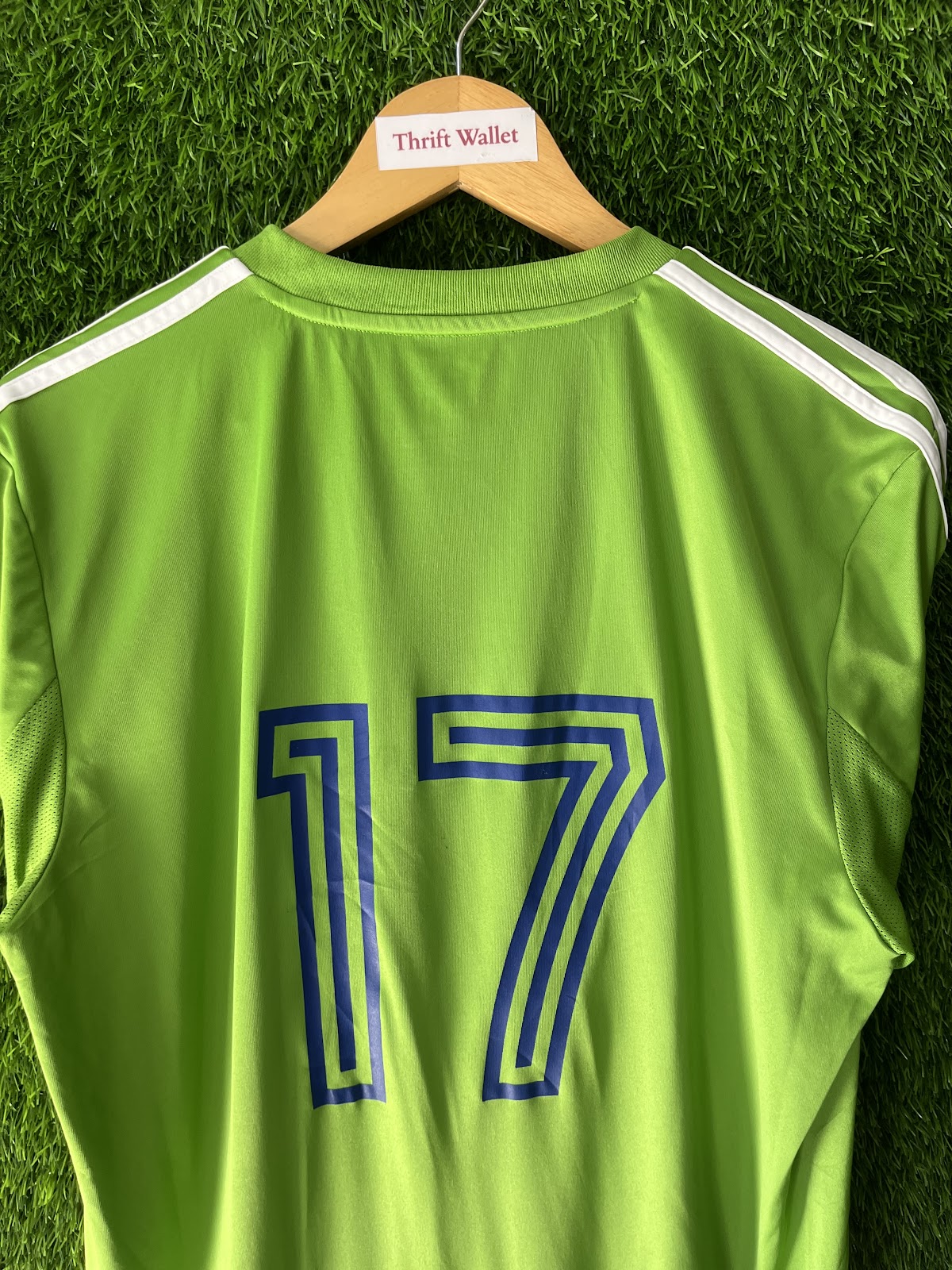 Adidas Parkland NFL jersey detail