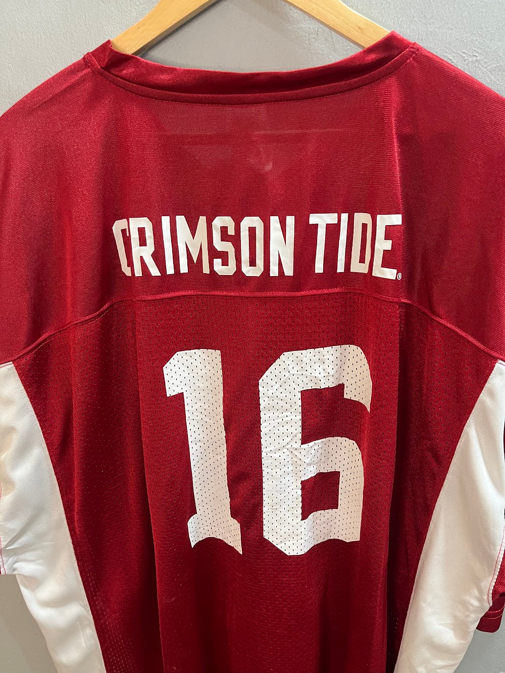 Half Sleeve Jerseys Oversized Streetwear Crimson Tide 16
