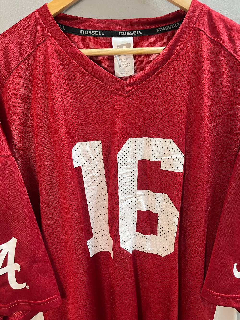 Half Sleeve Jerseys Oversized Streetwear Crimson Tide 16