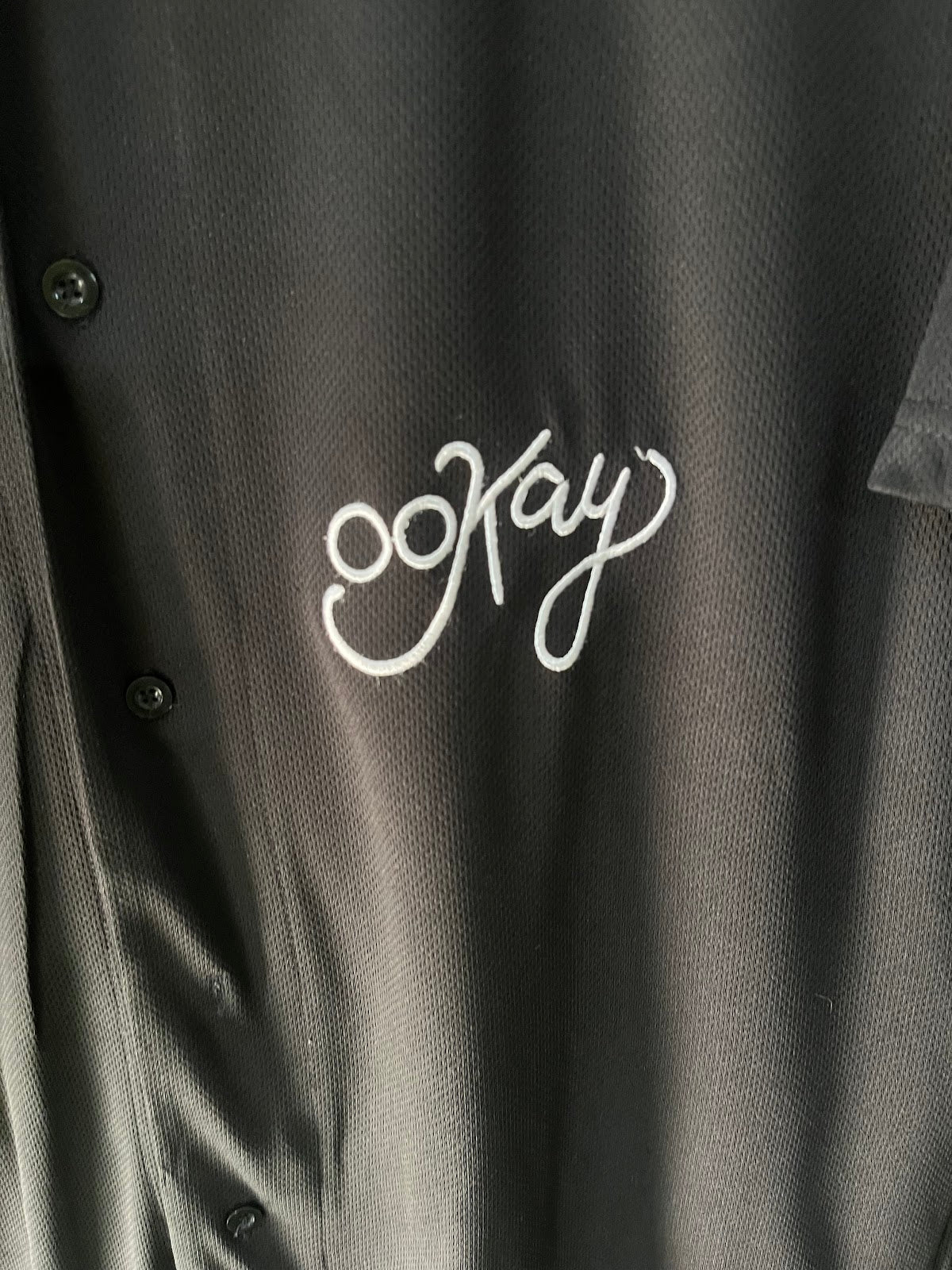 Ookay 7 MLB jersey detail