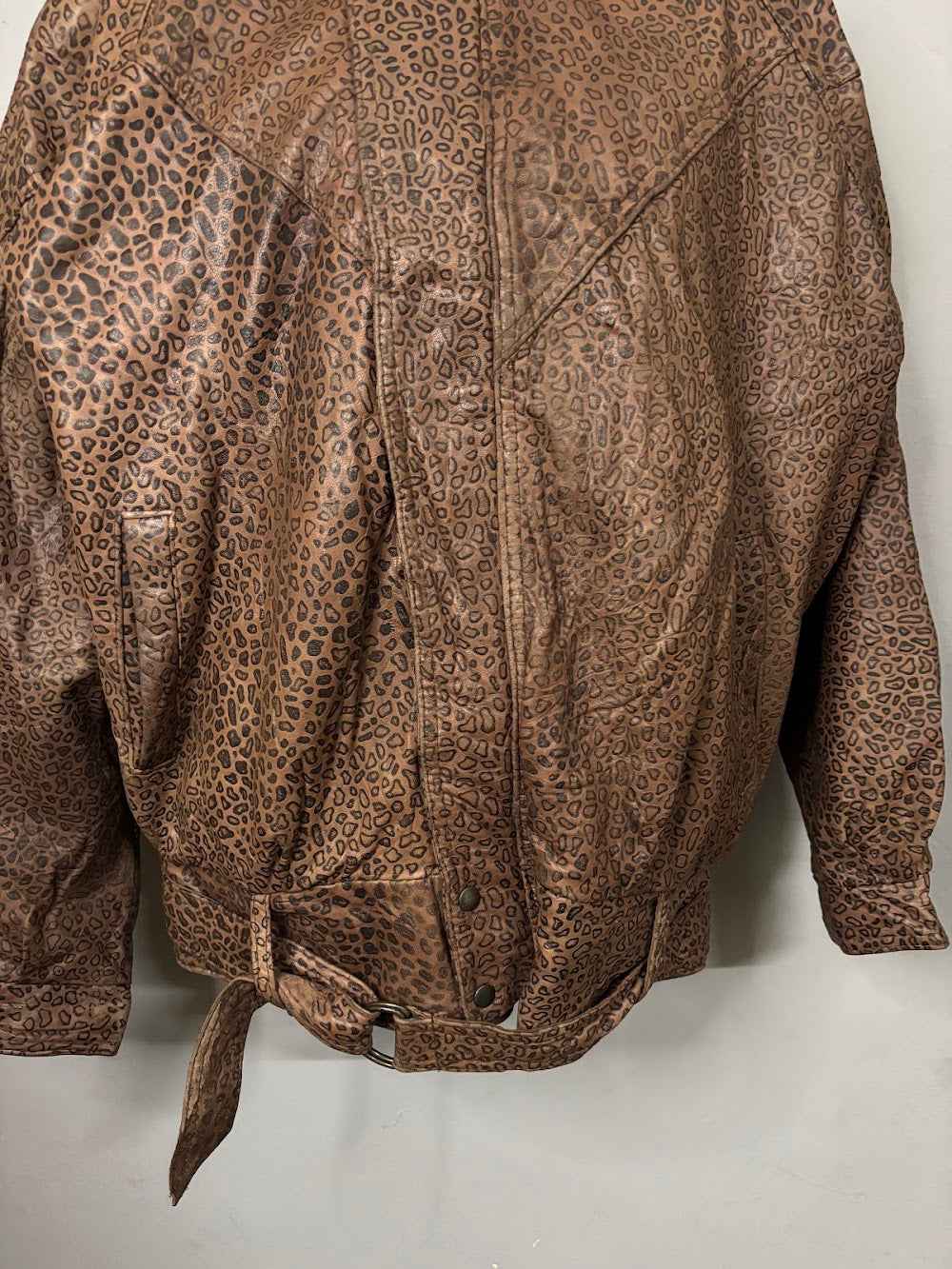 Leather Jackets Women Oversized Streetwear Oscar Leopold
