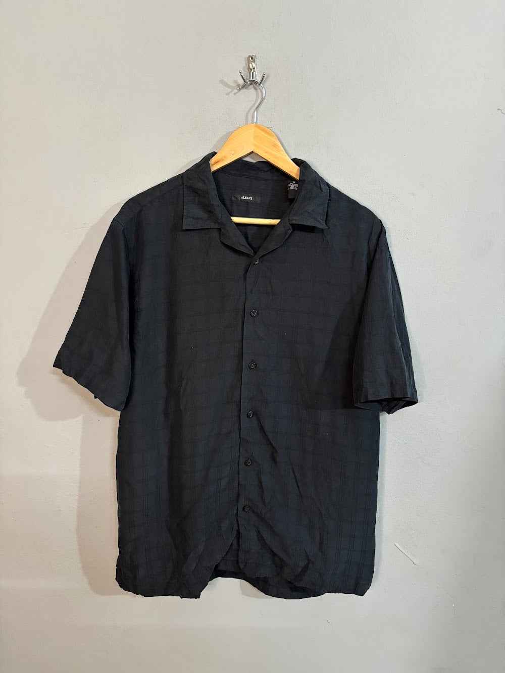 Half Sleeve Shirts Retro Distressed Alfani