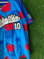 Mazatlan 10 MLB jersey detail