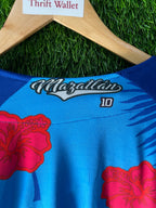 Mazatlan 10 MLB jersey detail