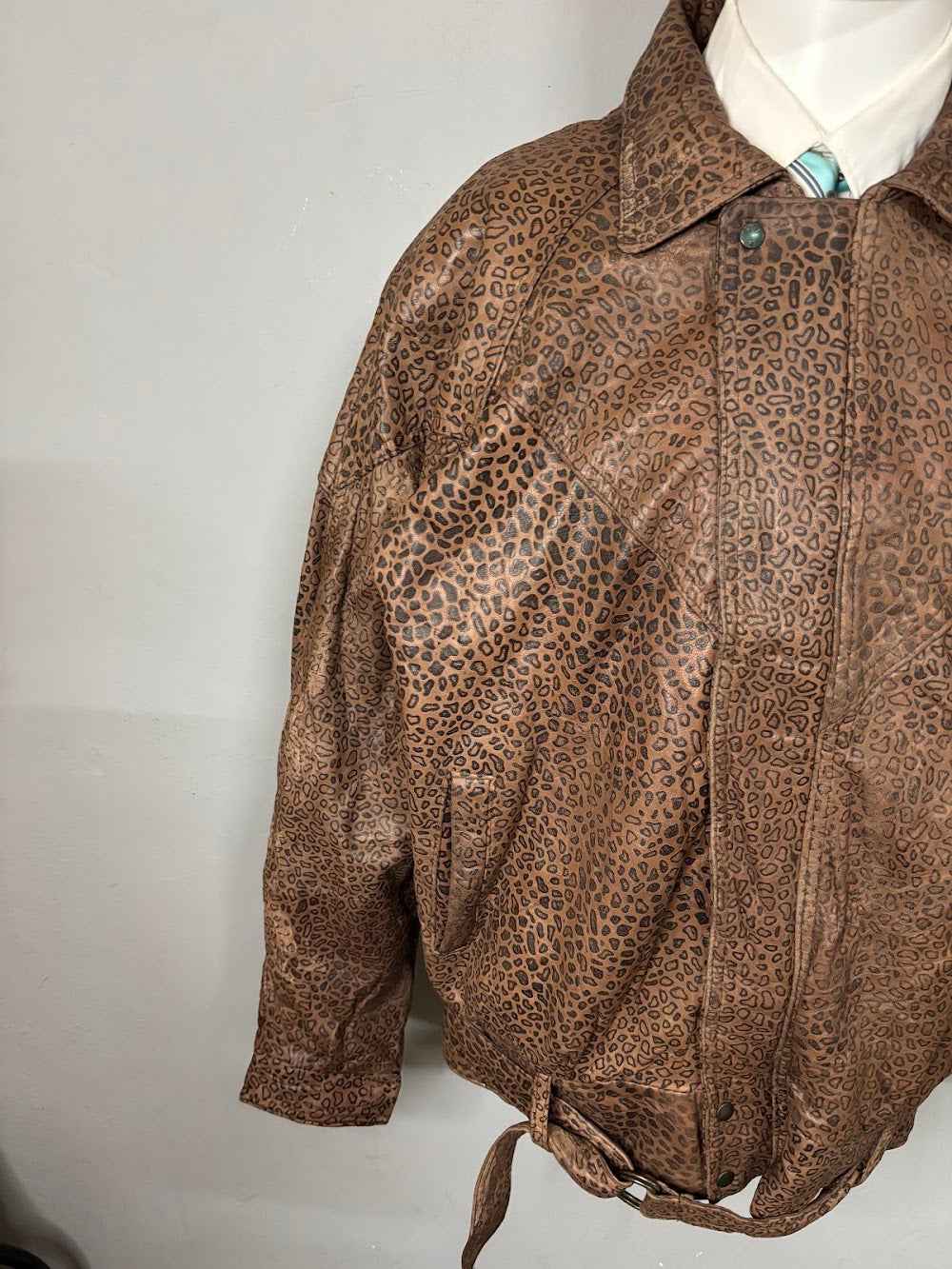 Leather Jackets Women Oversized Streetwear Oscar Leopold