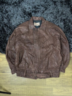 Leather Jackets Women Oversized Streetwear Oscar Leopold