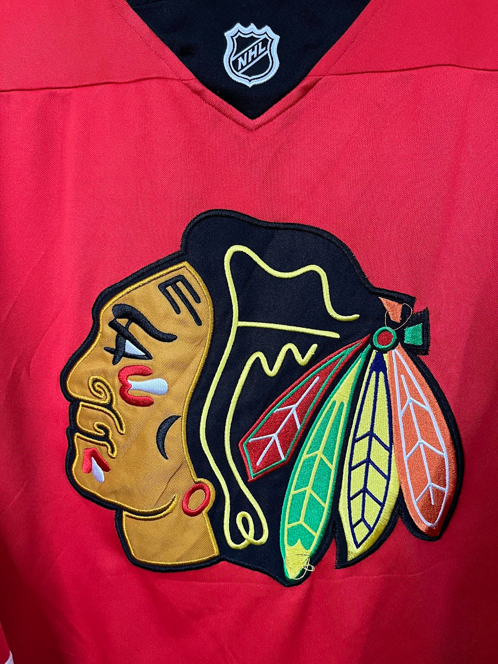 Ice Hockey Jerseys Oversized Streetwear Blackhawk