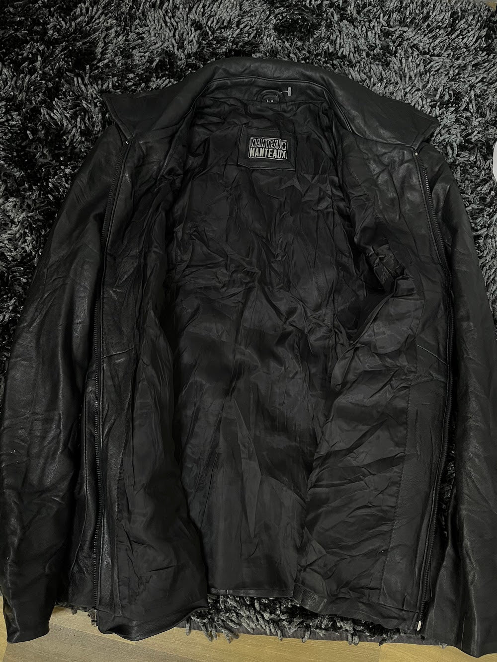 Leather Jackets Oversized Streetwear Manteaux