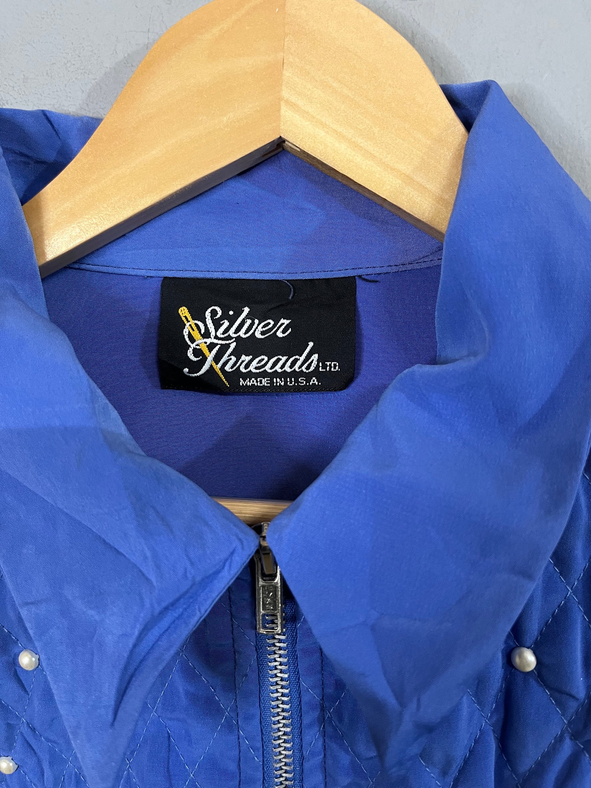 Rare Find Limited Edition Windbreaker Silver Threads