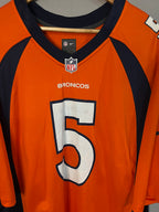 Half Sleeve Jerseys Vintage Streetwear Broncos Bridgewater 5