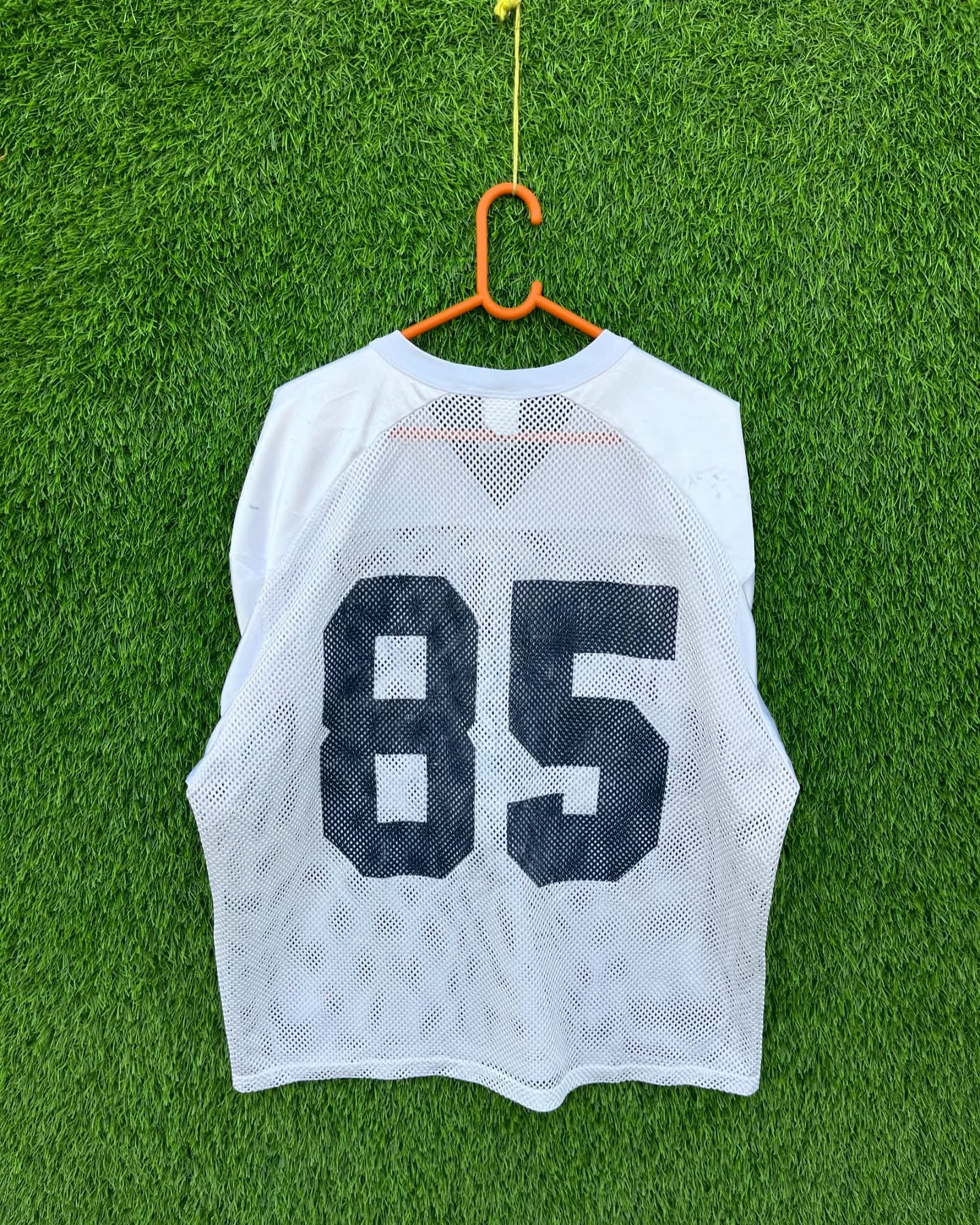 Cropped Mesh jersey Hudsonville Football (Oversized Half sleeve T Shirt or jersey unisex) - Thrift Wallet