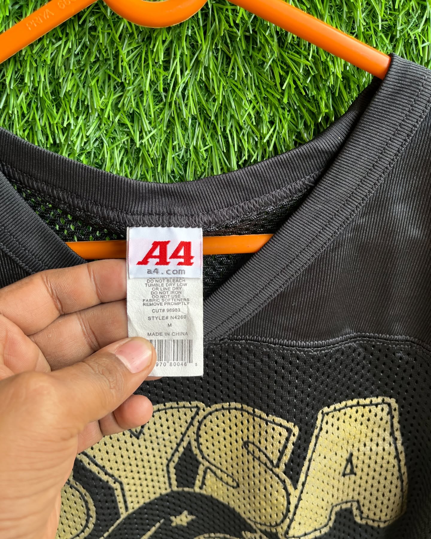 Cropped Mesh jersey SYSA FLAG (Oversized Half sleeve T Shirt or jersey unisex) - Thrift Wallet