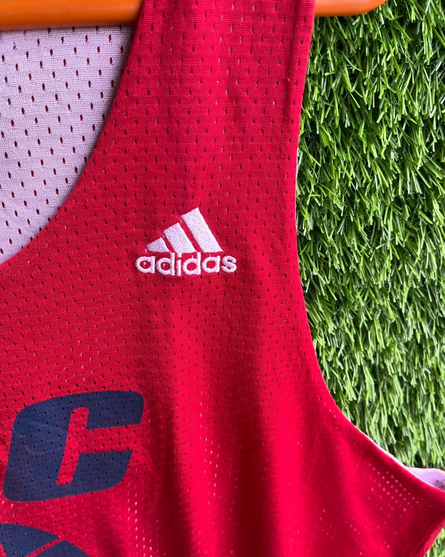 Reversible Sleeveless Jersey UIC ADDIDAS 23 (Oversized sleeveless T Shirt or jersey unisex) - Thrift Wallet