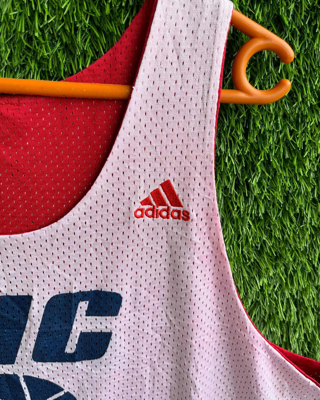 Reversible Sleeveless Jersey UIC ADDIDAS 23 (Oversized sleeveless T Shirt or jersey unisex) - Thrift Wallet