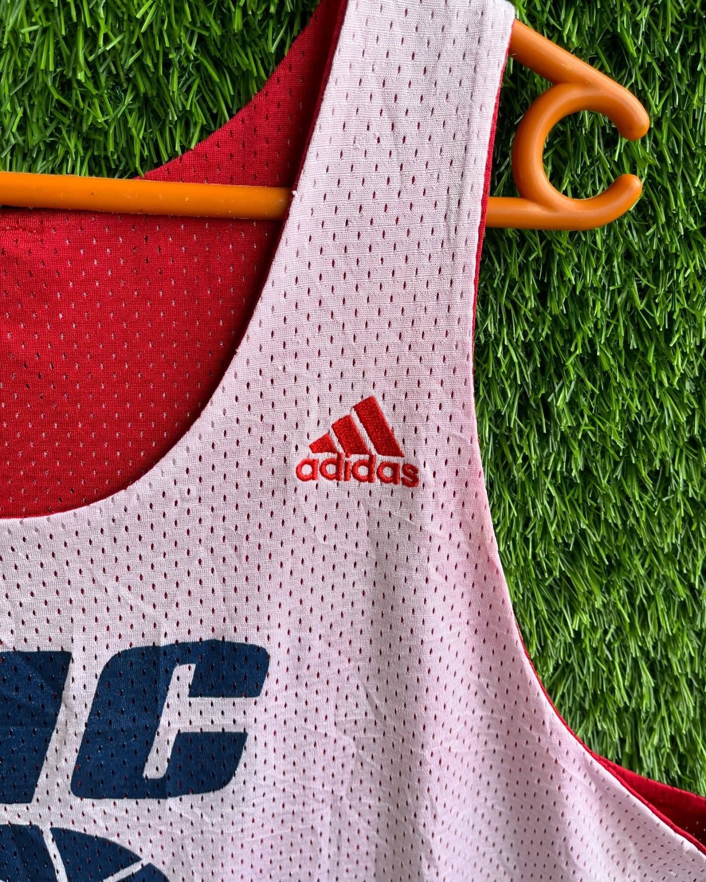 Reversible Sleeveless Jersey UIC ADDIDAS 23 (Oversized sleeveless T Shirt or jersey unisex) - Thrift Wallet